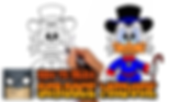How to Draw Scrooge McDuck | Ducktales