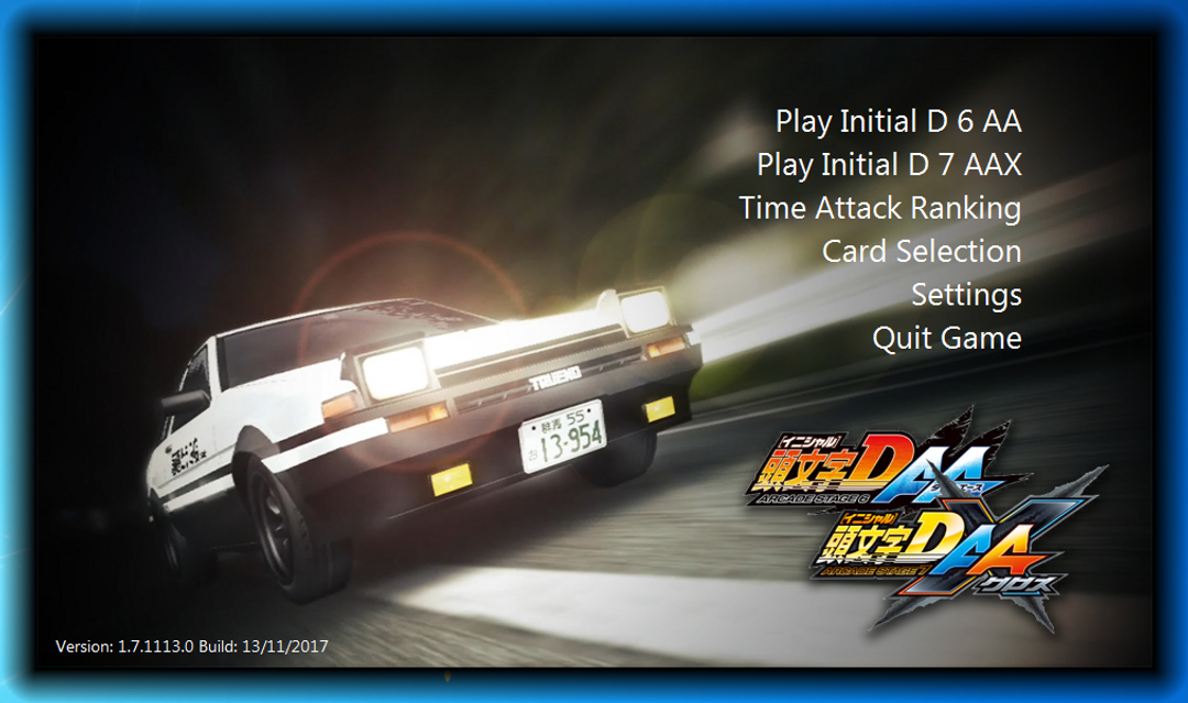 Initial D Arcade Stage Launcher 1.8.1 (TeknoParrot 1.06-1.06