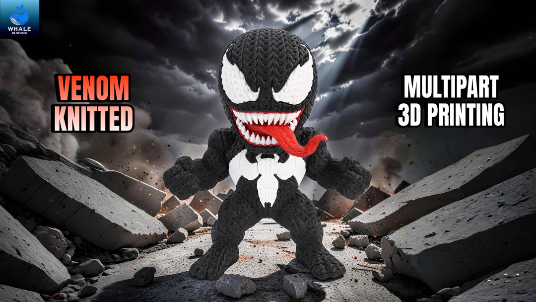 Venom - Knitted - Crochet - Multipart
