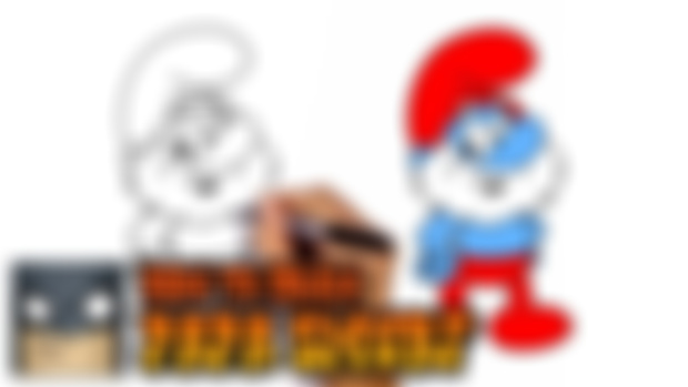 How to Draw Papa Smurf