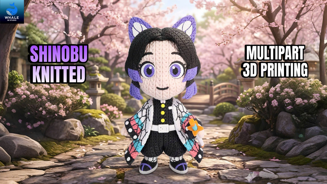 Shinobu - Knitted - Crochet - Multipart