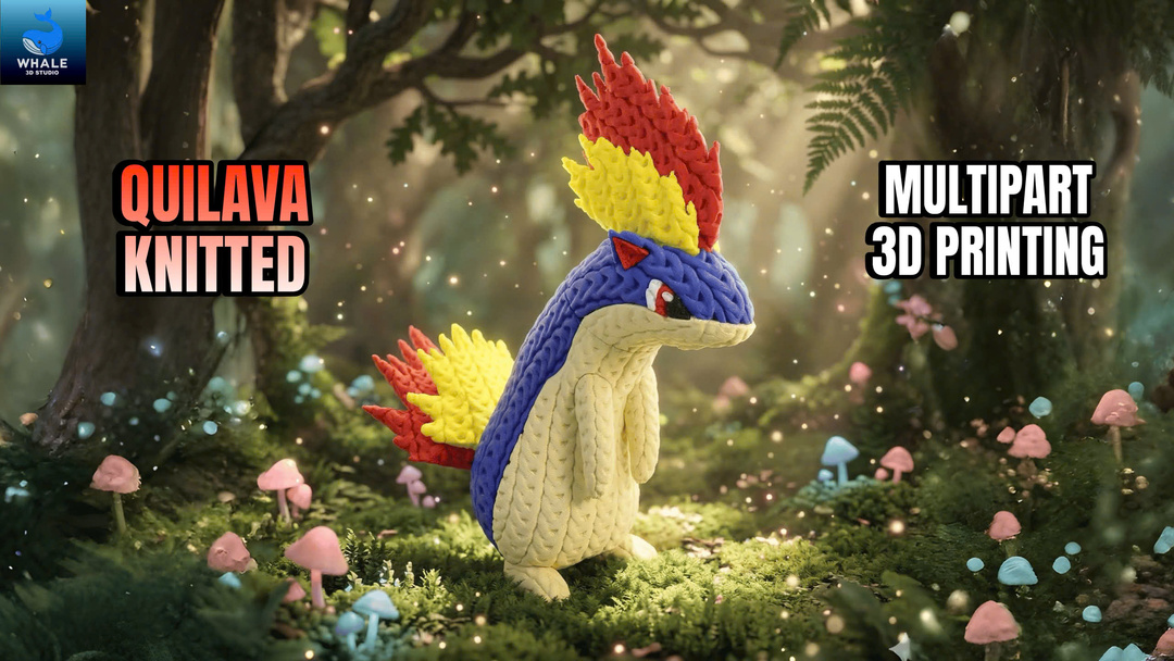 Quilava - Knitted - Crochet - Multipart