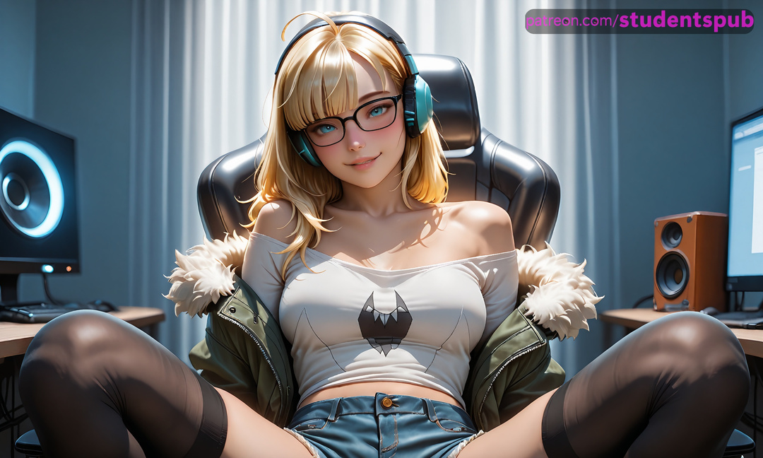 Gwen Stacey Computernerd Free 06