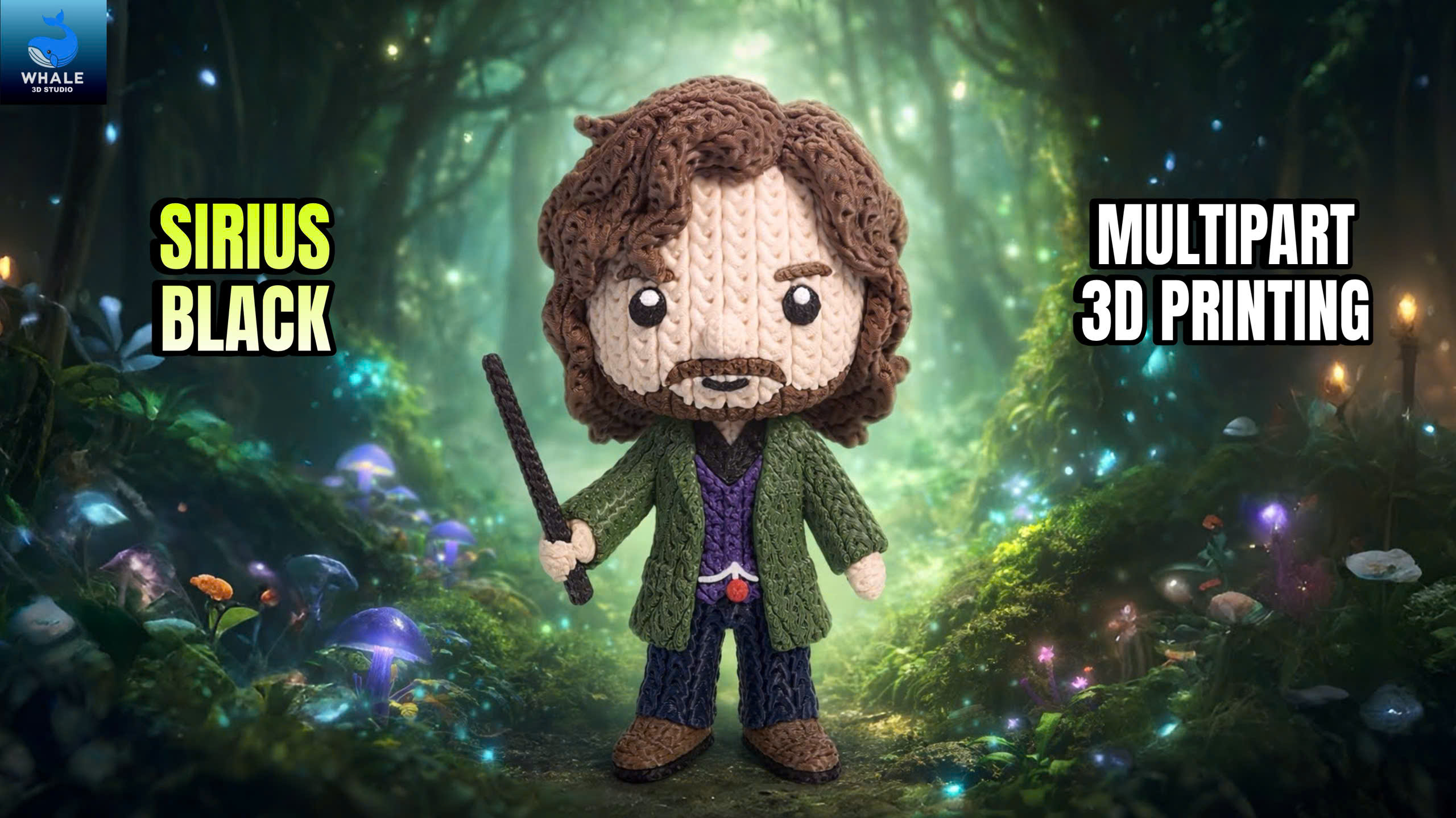 Sirius Black - Knitted - Crochet - Multipart