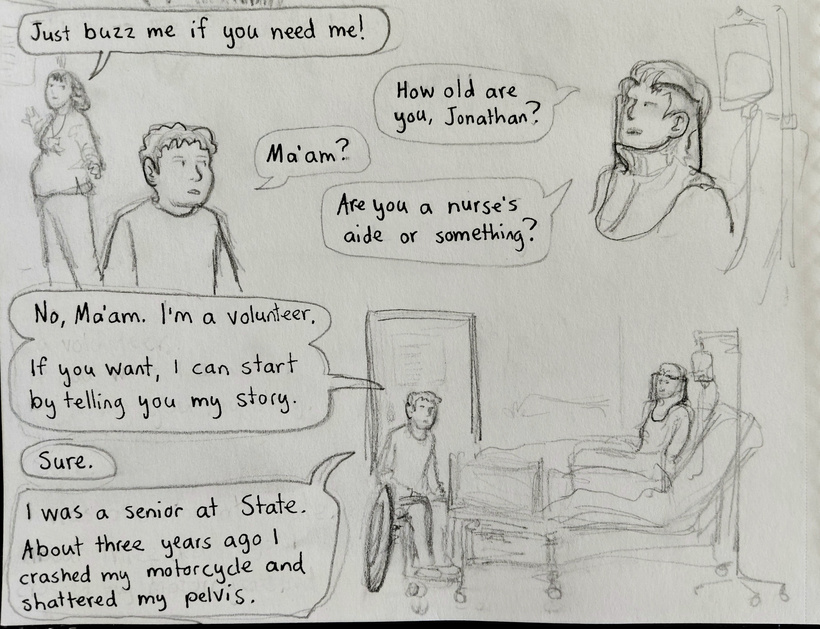 Mizz Upton is a little suspicious of this whole setup