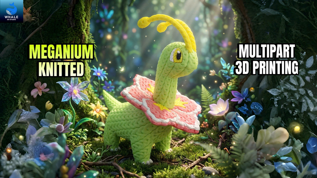 Meganium - Knitted - Crochet - Multipart