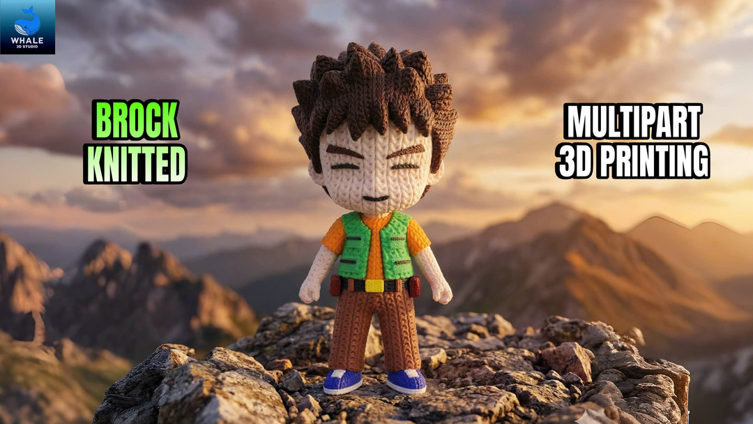 Brock - Knitted - Crochet - Multipart