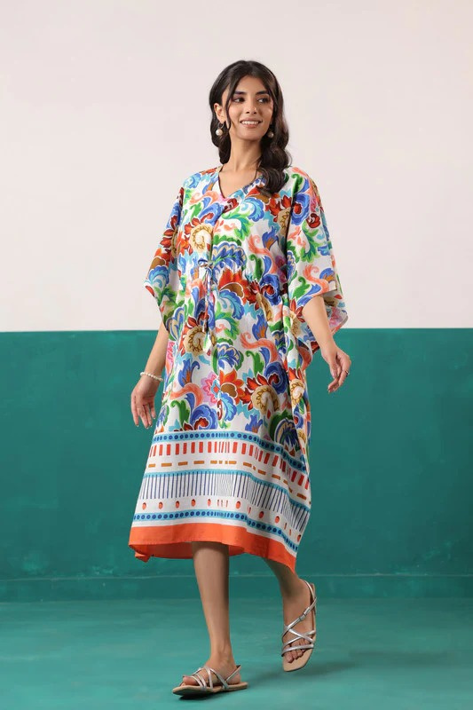 Effortless Elegance with Cotton Kaftan Dress and Women Cotton Dresses