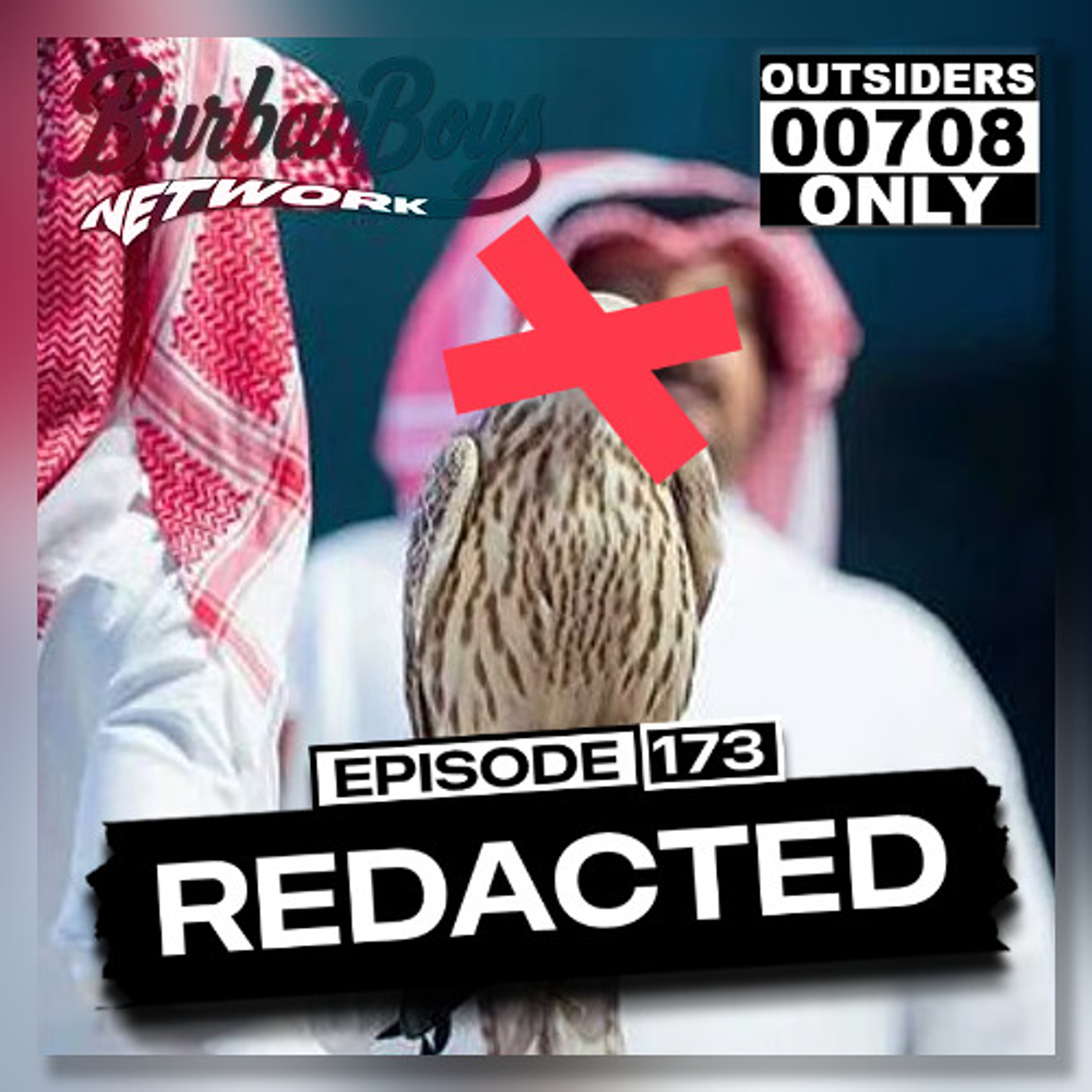 E173 - "Redacted" episode artwork