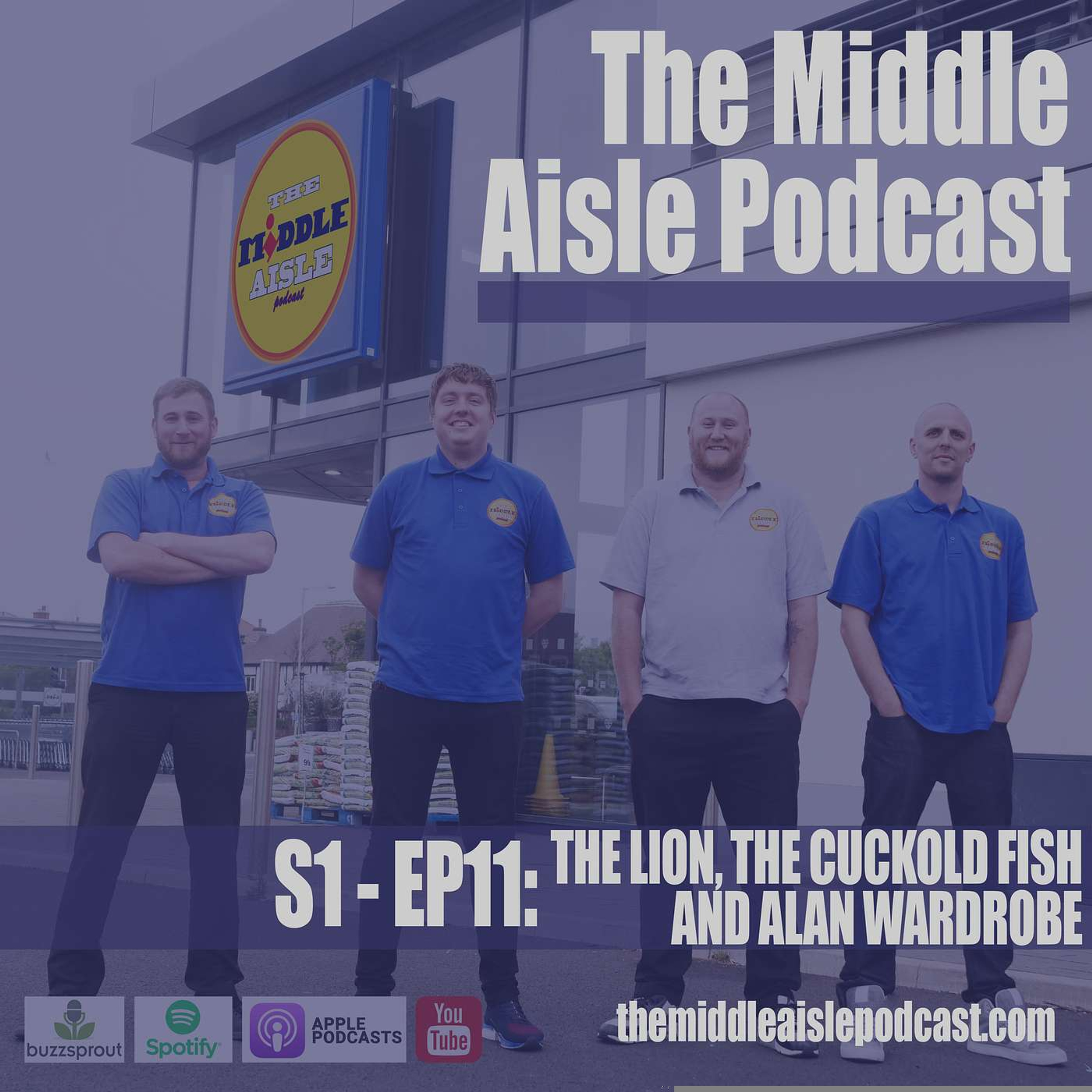 The Lion, The Cuckold Fish and Alan Wardrobe episode artwork