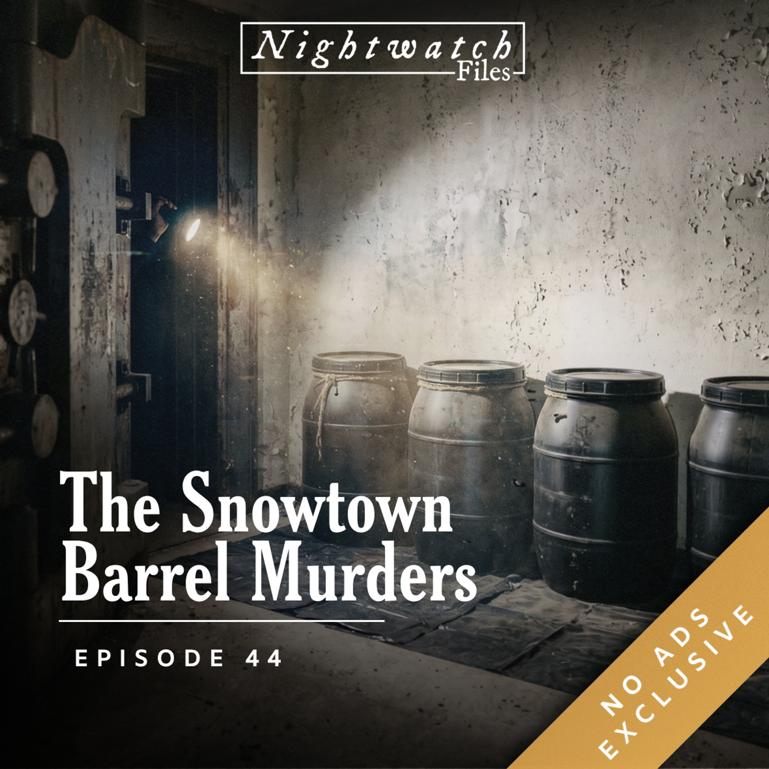 [PREVIEW] #44: Behind the Vault Door - The Snowtown Barrel Murders episode artwork