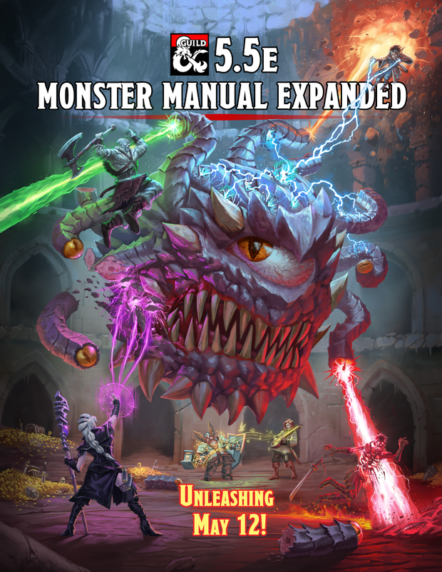 Monster Manual Expanded 5.5e releasing May 12! | Patreon