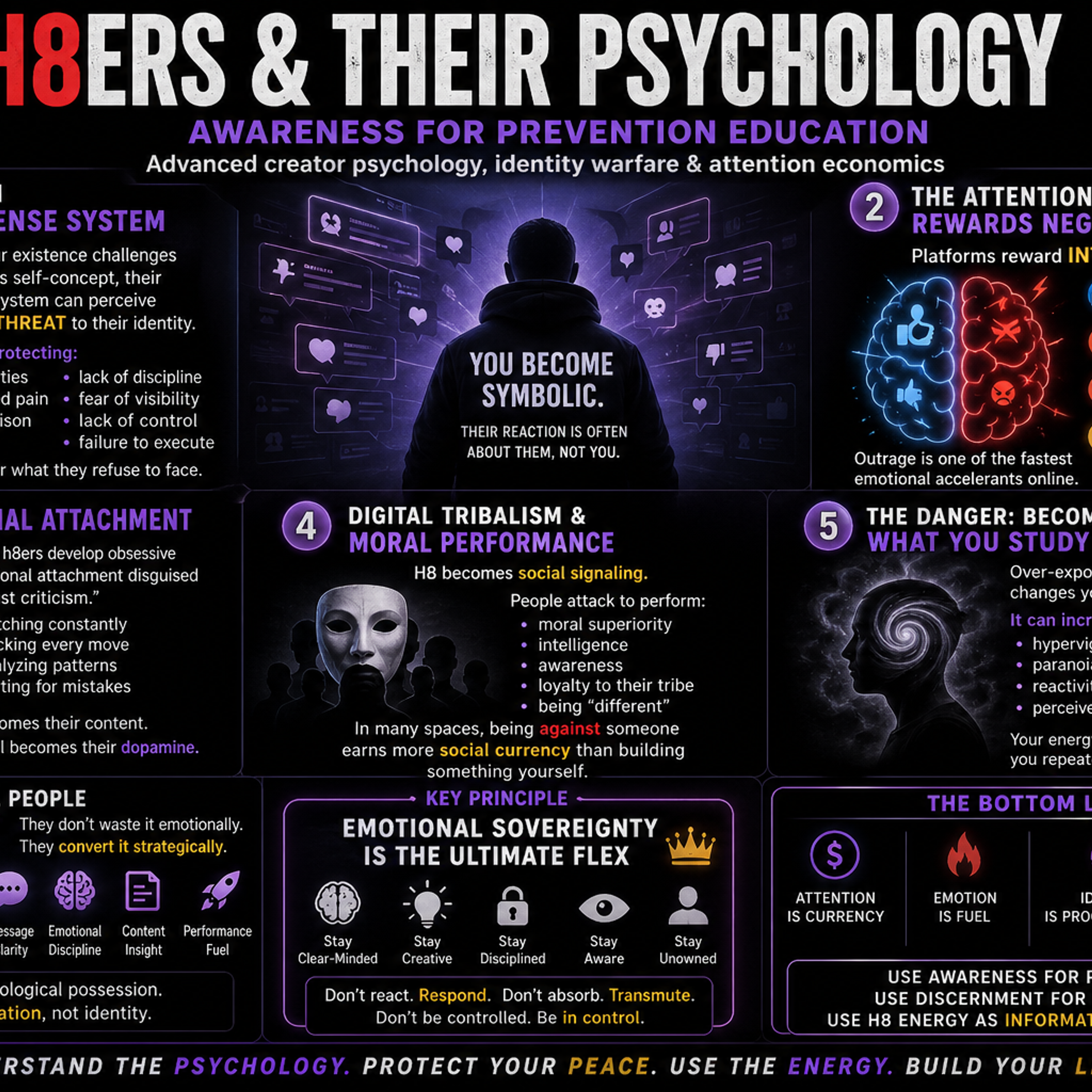 H8er Dark Psychology: why they do it & how to leverage it