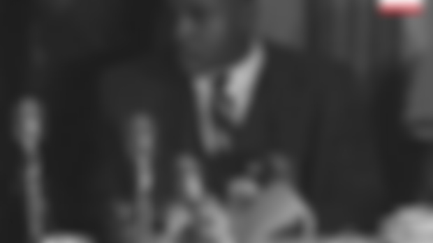 Muhammad Ali and Sonny Liston trade insults