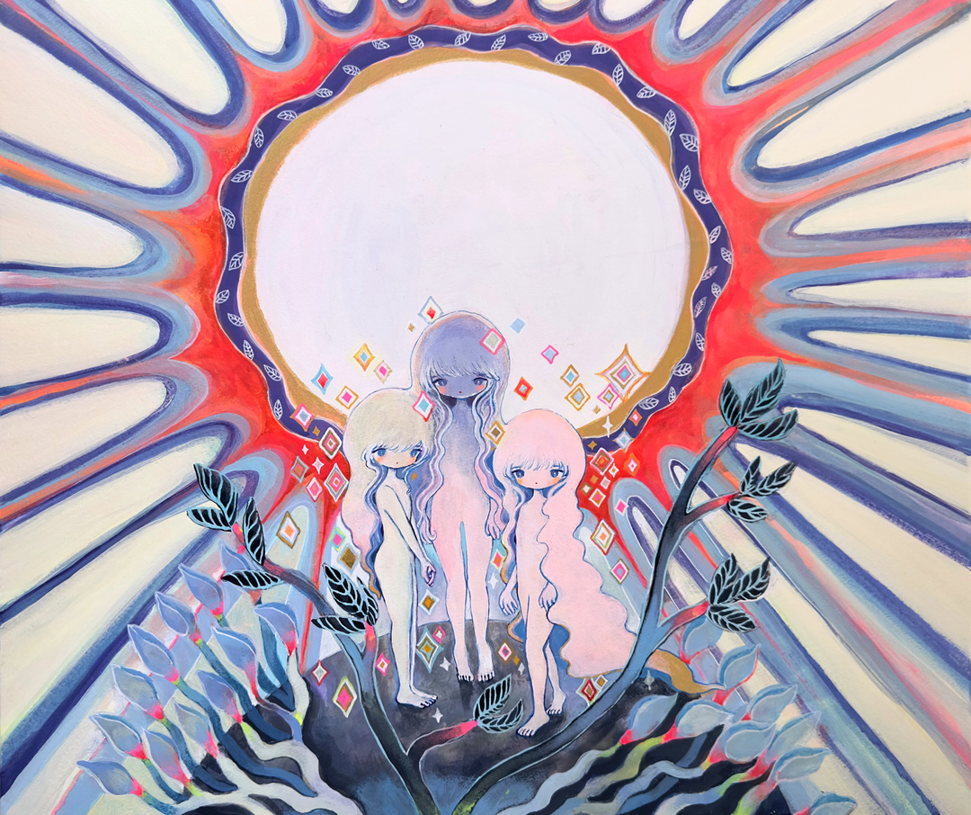 黄菊しーく原画 si_kyu 額付き 黄菊しーく / si_ku.k | creating painting.drawing.3Dwork.music