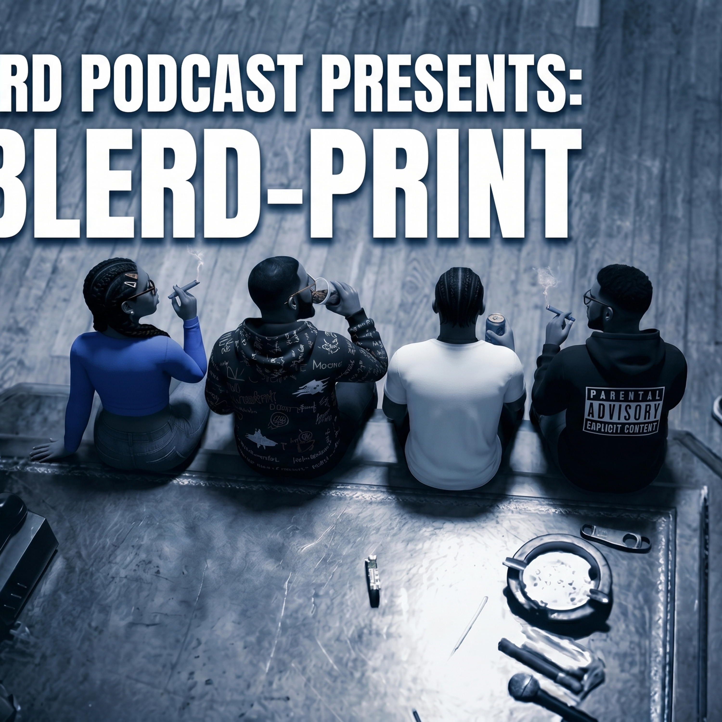 Black Comic's [Blerd Print] episode artwork