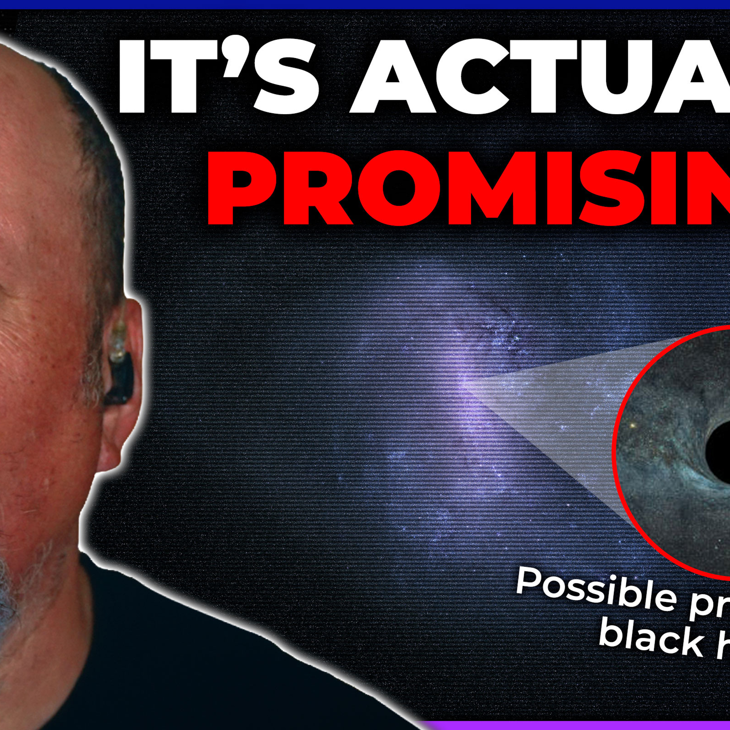 [Space Bites+] DISASTER for Blue Origin // Primordial Black Hole Candidate // Starship Flight 12 artwork