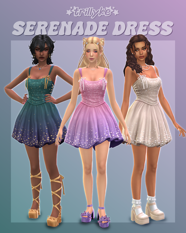 sims 4 casual dress Sims 4 dress converted for inzoi with realistic details