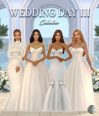 sims 4 bridesmaid dress Scandalace collection!