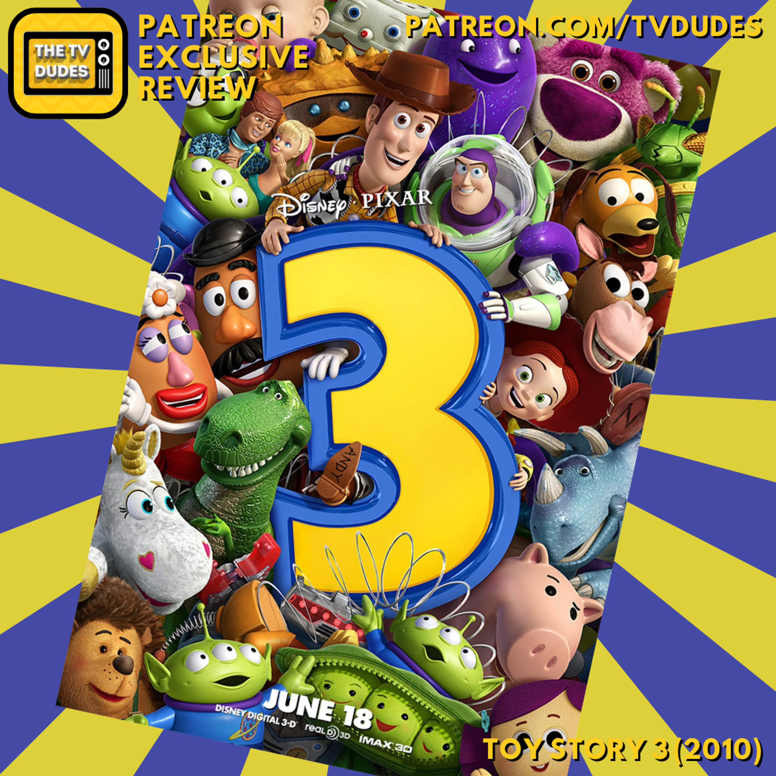 [PREVIEW] Les Hasn't Seen: TOY STORY 3! episode artwork