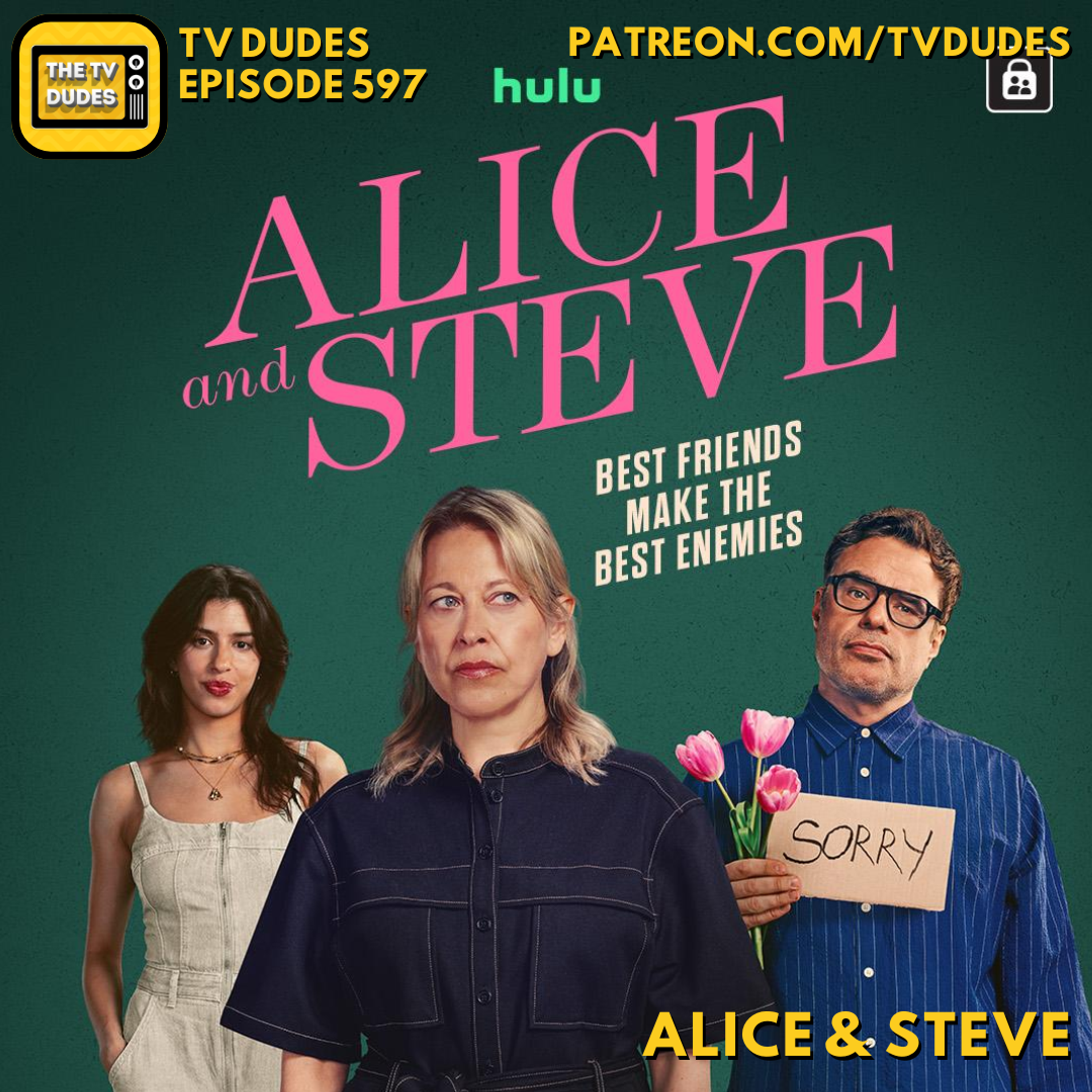 TVD597: ALICE & STEVE (Hulu) episode artwork