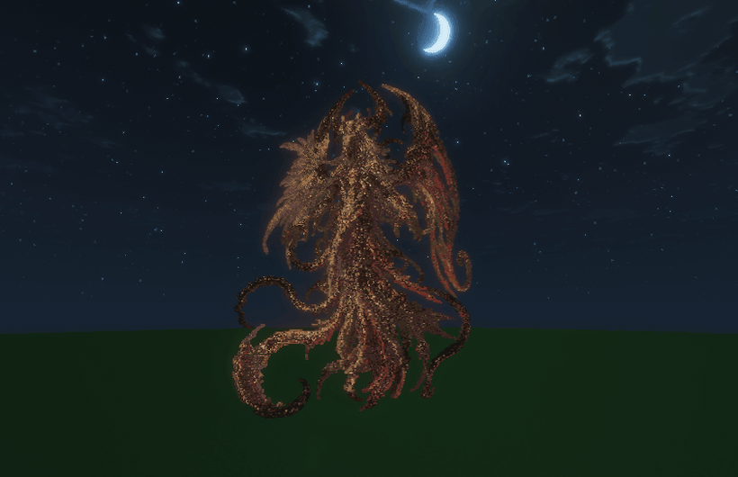 Void-Fallen Seraph Beast Minecraft Map
