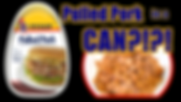 Pulled Pork in a CAN from Denmark!