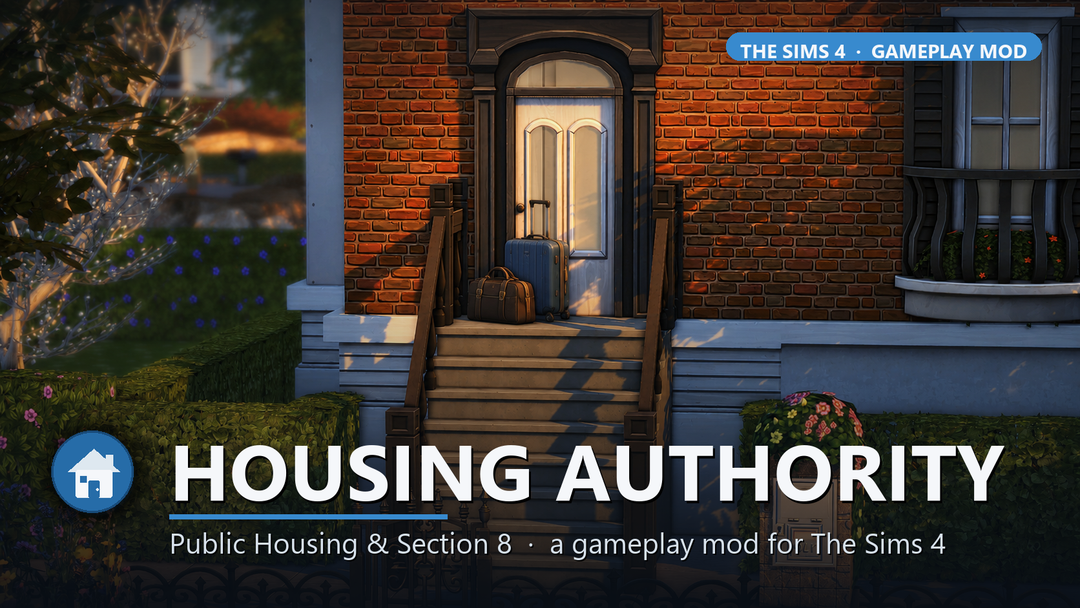 Housing Authority public housing and Section 8 Sims 4 mod by JellyPaws