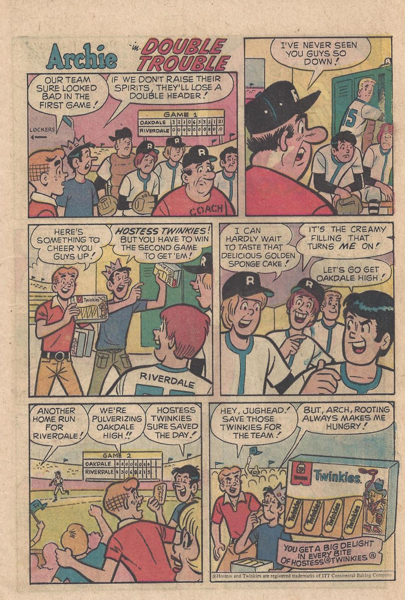Archie Comics / Hostess ad comic