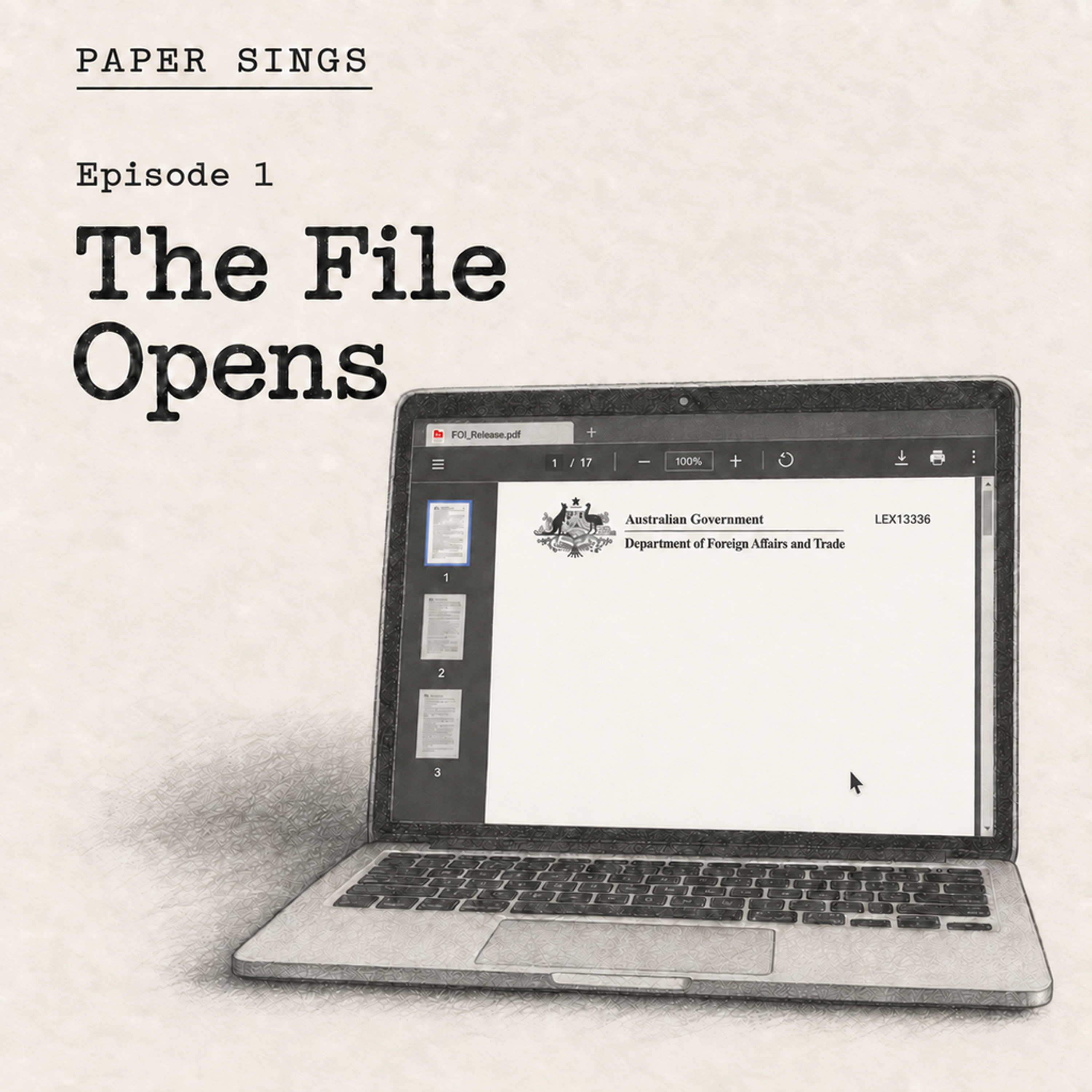 Episode 1: The File Opens episode artwork