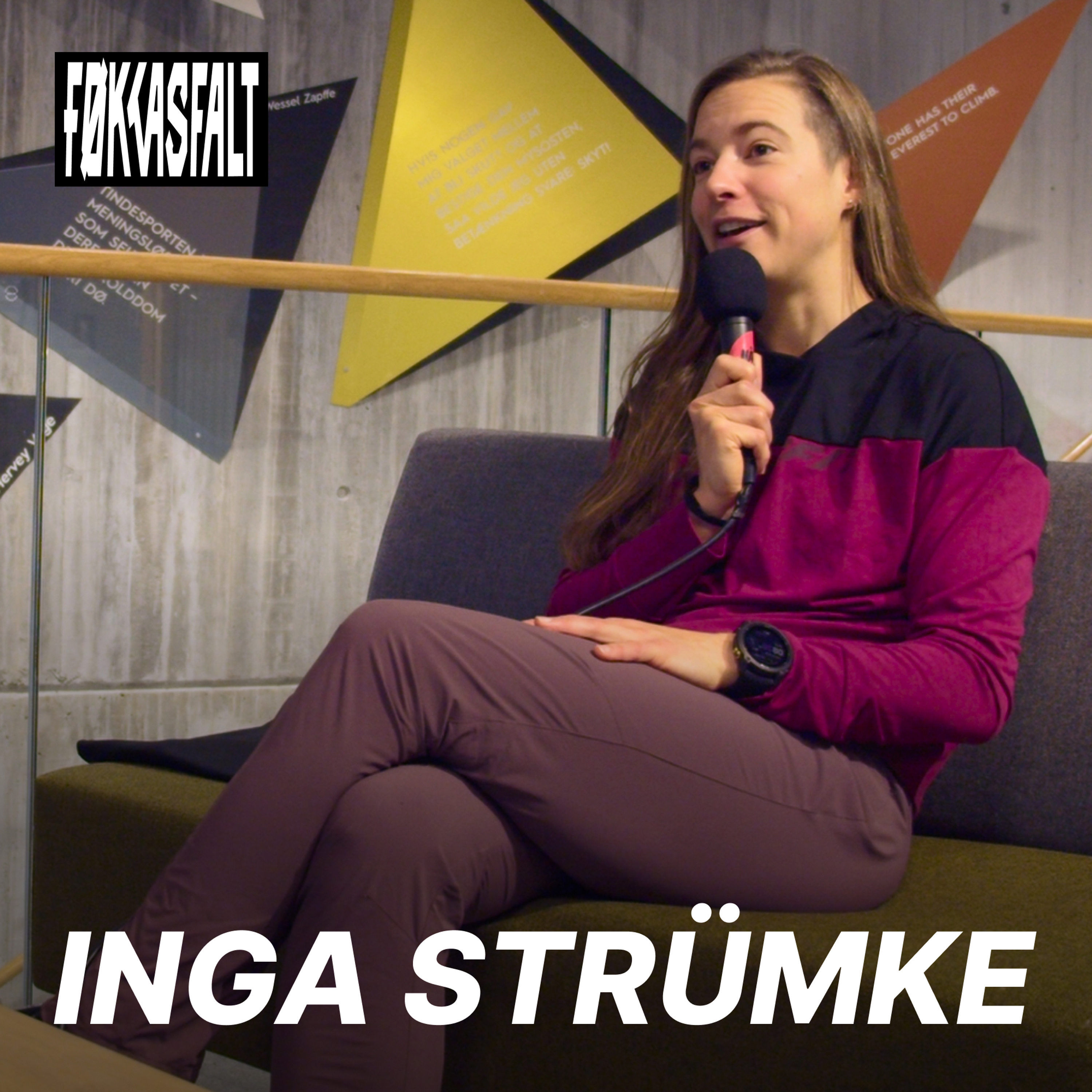 Omslag: Inga Strümke | AI, løping, fjellet, livet