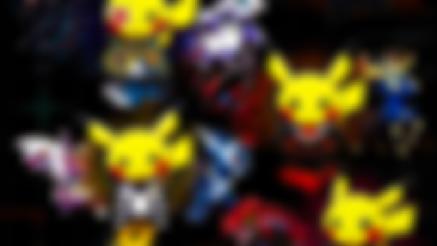 Pokémon Center Rainbow Rocket Pikachu Artwork [Hi-Res]