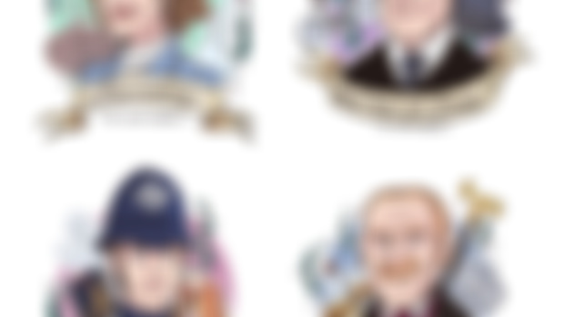 Bloody Hell!  Stickers!