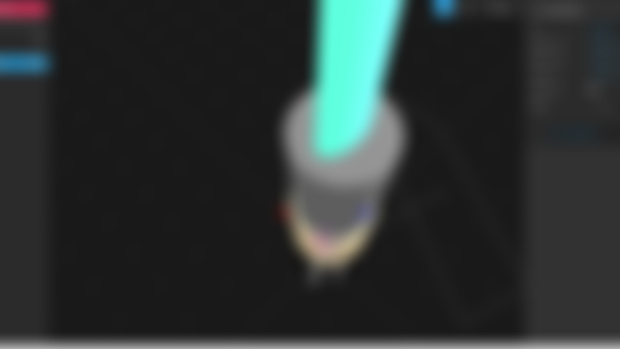 Birth of a Virtual Light Saber