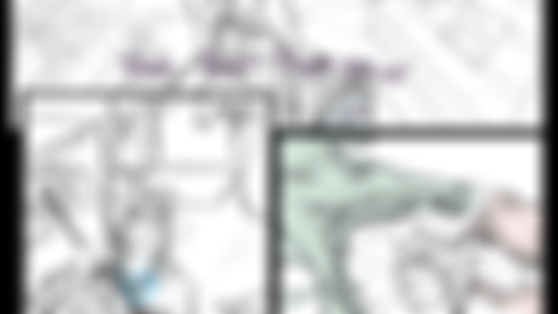 wip for page 2 of chiiri's comic