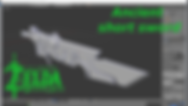 botw ancient short sword 3d printable