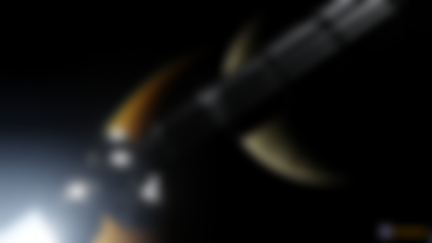 Interplanetary Cruiser past Titan & Rhea