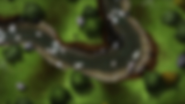 TIER 1. Forest and river battlemap