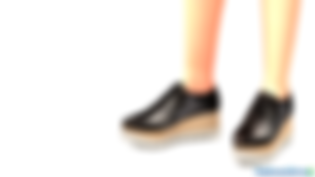 Stella McCartney Black Elyse Oxfords