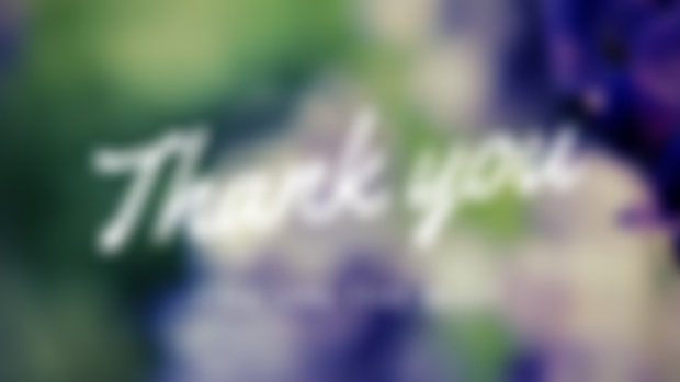 Thank you 
