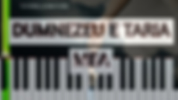 DUMNEZEU E TARIA MEA PARTITURA PIAN (MELODIA)