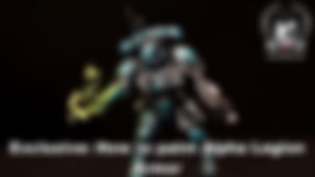How to paint Alpha Legion Marines | Article