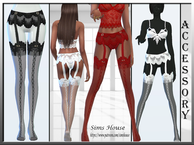 Belt with stockings accessory | Patreon Belt with stockings accessory | Patreon