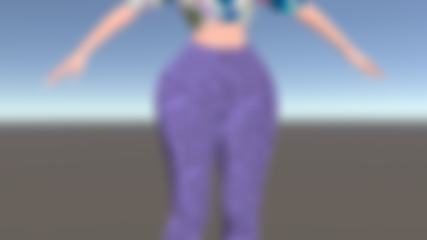 Full 80s Babe Avatar 3.0 Unity Package PC and Quest Compatible DL with Dissolve AFK