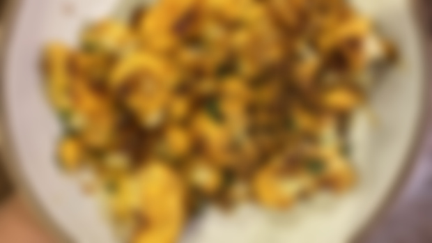 Honey-Chipotle Cauliflower