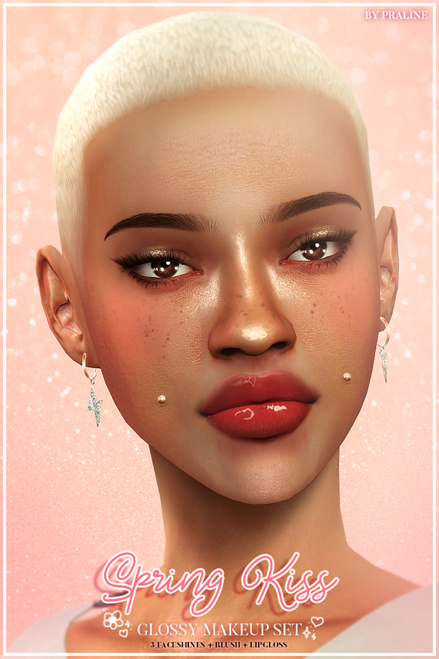 SPRING KISS Glossy Makeup Set | Patreon