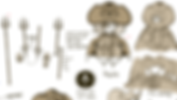 MURIN (New Character), Pommel, Sacred Knife Designs, and Cult Concept Art