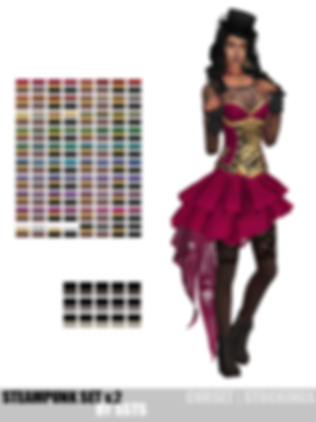 ZX-TA's ELEGANT QUEEN DRESS RECOLOR by SSTS | Patreon