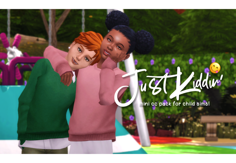 Just Kiddin’ Mini Pack - Sims 4 Child CC
