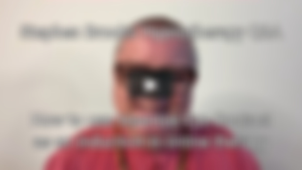 Stephen Brooks Hypnotherapy Q&A - how to use Insertive Eye Contact as an induction in online therapy.